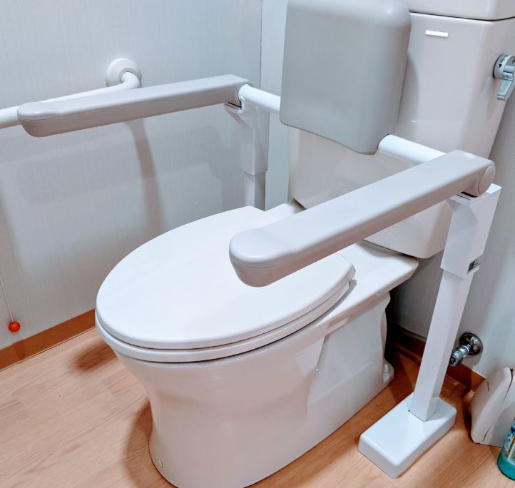 手すりの取付けの画像